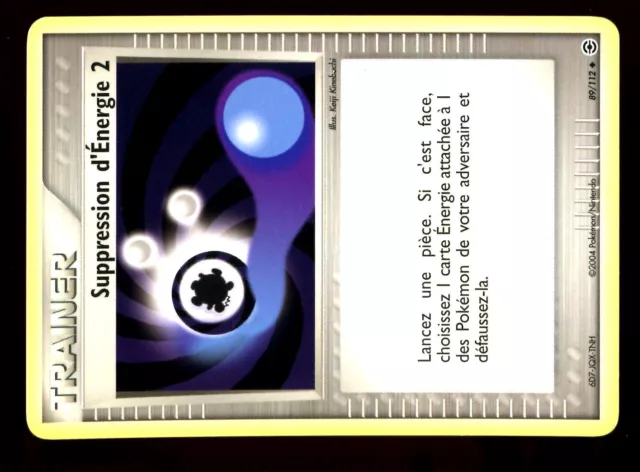 Pokemon Rf & Vf Unco N°  89/112 Suppression D'energie 2