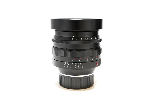 Objectif Voigtlander Nokton 50mm F/1.5 ASPH - Monture M - Manuel