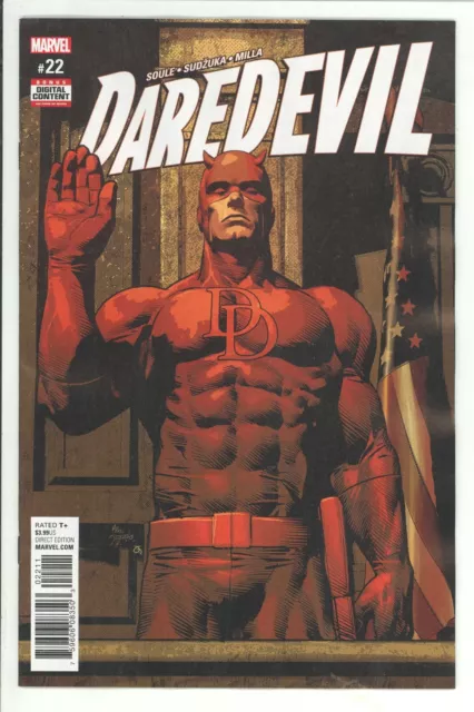 Daredevil #22 - Mike Deodato Cover - Goran Sudzuka Art - Marvel Comics/2017
