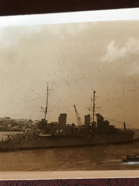 WWII Warship  HMAS/ From RAN Battle Of Darwin Photo Album # I