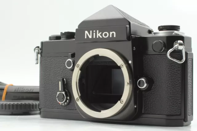 [N MINT+++] Nikon F2 Eye level Black 35mm SLR Film Camera Body From Japan