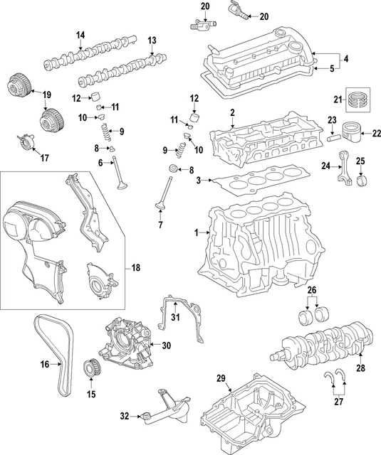 Genuine Ford Timing Belt BE8Z-6268-C