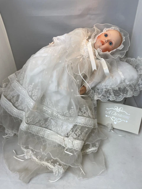 Danbury mint shop christening doll