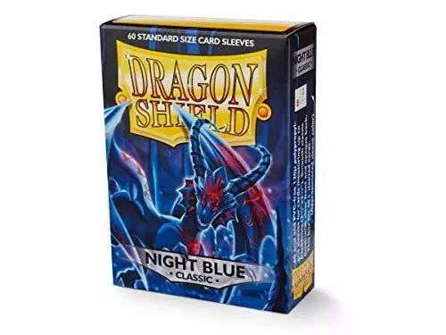 Dragon Shield Standard Sleeves - Night Blue Xao (60 Sleeves)