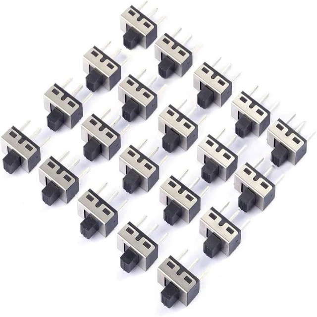 Interruttore scorrevole 5 mm verticale facile installazione progetti elettronici