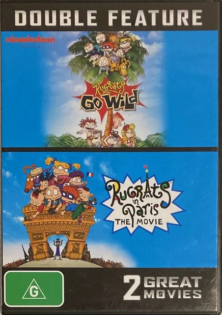 RUGRATS GO WILD / Rugrats In Paris The Movie (DVD, 2014, 2-Disc Set