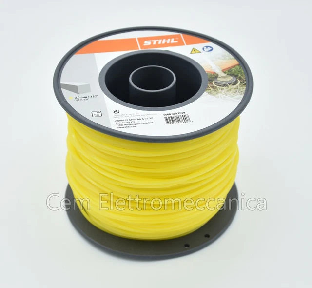 Stihl Filo Da Falciatore Quadrato 3 Mm X 280 M - Giallo, Per Trattorini E Decespugliatori - Foto 9