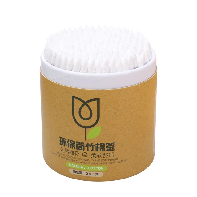200 Pcs Makeup Cotton Swab Disposable Cotton Swab Double Head 11