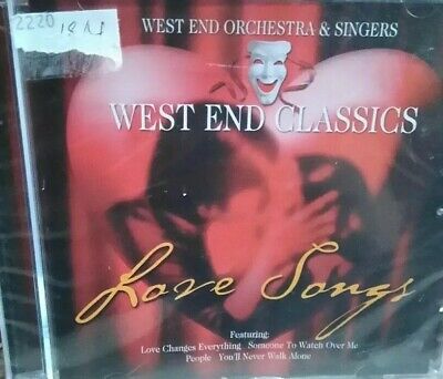 West End Orchestra & Singers Love Songs CD West End Classics - NEW SEALED
