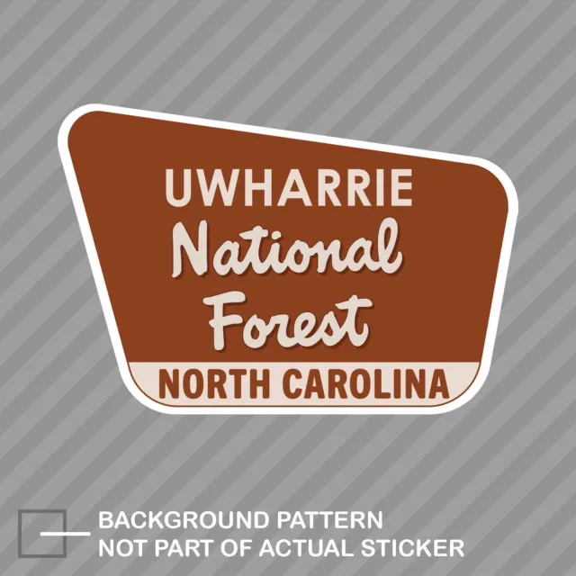 Uwharrie National Forest North Carolina nc Sticker north carolina nc explore