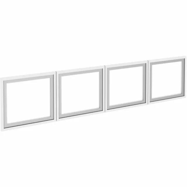 Lorell Wall-Mount Hutch Frosted Glass Door (llr-59713) (llr59713)