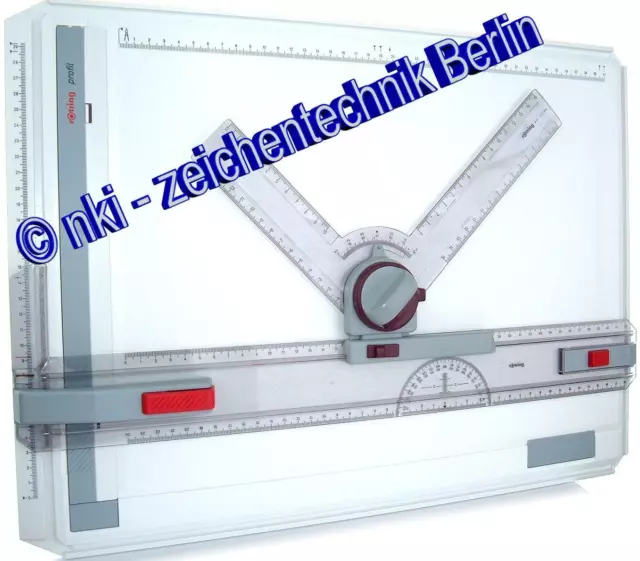 Zeichenplatte A3 Rotring Profil A 3 Mit Schnell Zeichenkopf!