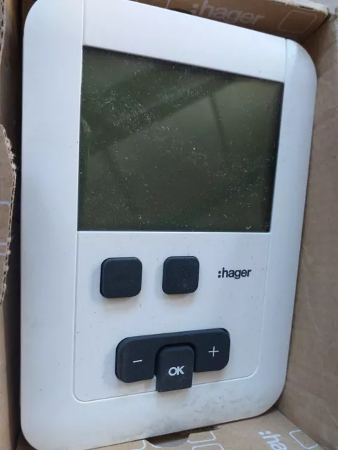 Hager EK570 Thermostat d`Ambiance - Blanc