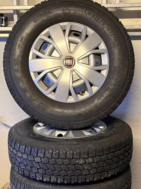 Fiat Ducato Winterrad Womo Komplett 225/75 R16C 118R Maxxis 6 Stk. vorhanden