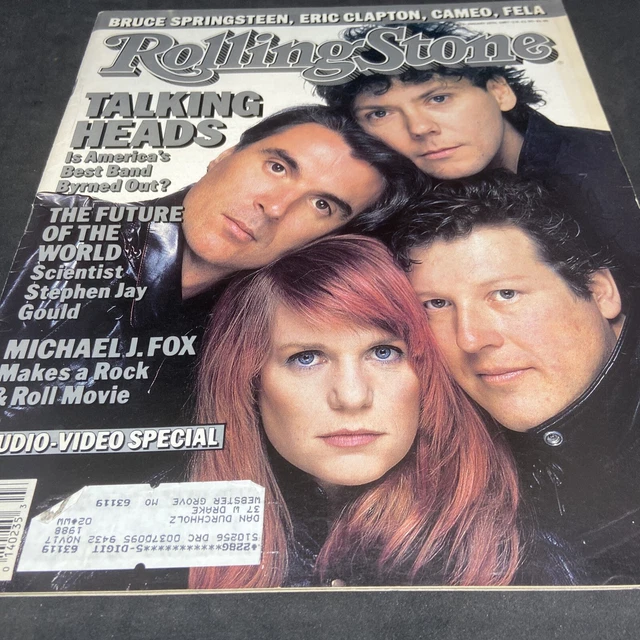 ROLLING STONE #491 Jan 1987 Talking Heads, Eric Clapton, Boy George ...