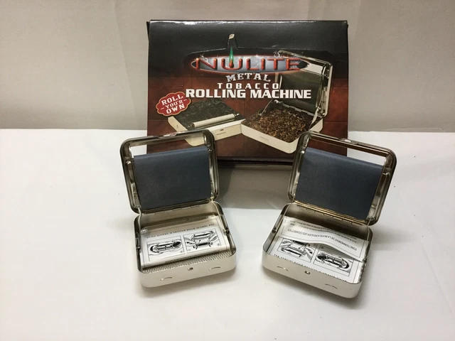 NULITE CIGARETTE ROLLING Machine Decorative. Metal . #TA-RM-200 Comes With  Two. $7.50