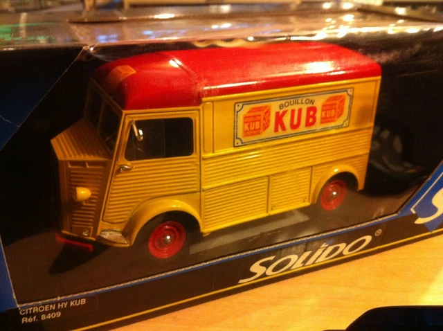 LJ249 SOLIDO PRESTIGE 421183740 1/18 Citroen HY motobecane 1969 silver