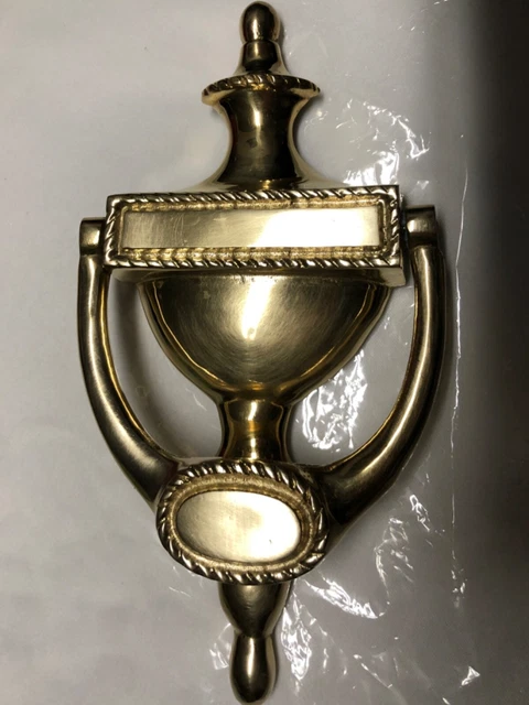 Solid Brass Door Knocker