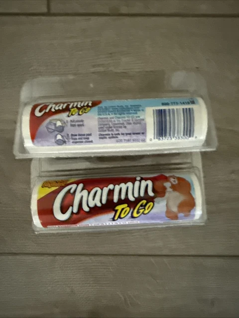 Papier Toilette D'urgence Charmin To Go Vintage 2003 - 55 Feuilles 1 Ply Blanc, Neuf