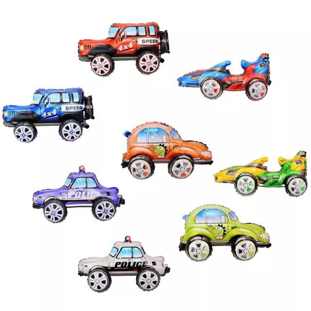 3D Stereo Car Aluminum Film Balloon Children's Toy Birthday Party Photo Props