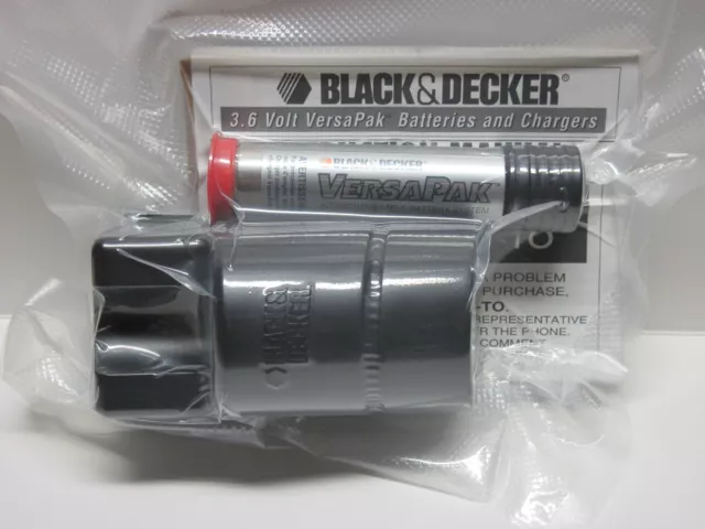 1 Black & Decker Original VP100 VersaPak Battery 3.6V Power Tools Brand New  B5