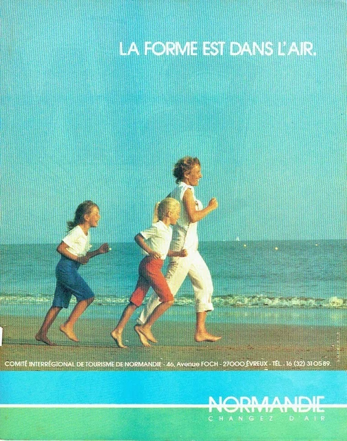 Publicité Advertising 067  1986  Comité Interrégional tourisme La Normandie