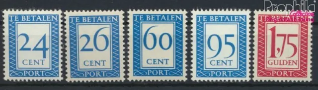 Briefmarken Niederlande 1958 Mi P102-P106  postfrisch (9911102