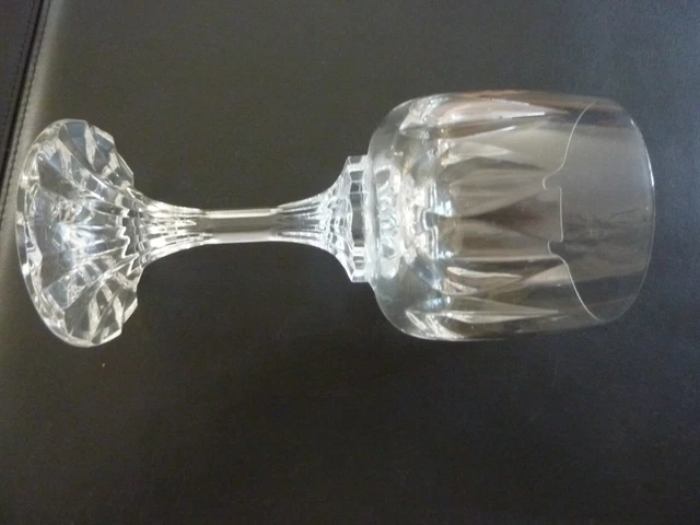 Verre à Whisky Baccarat Cristal Lourd à Facettes Diamantées - Pièce Rare, Occasion