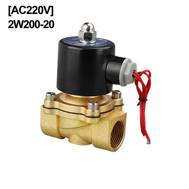 LIUCH Électrovanne Électrique Miniature 12V CC 3 Voies 2 Positions - Contrôle Débit Eau Air Robot Balayeuse CJWV16-3A12A