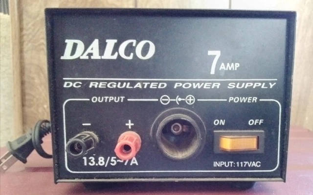 Dalco DC Regulated Power Supply 7 Amp