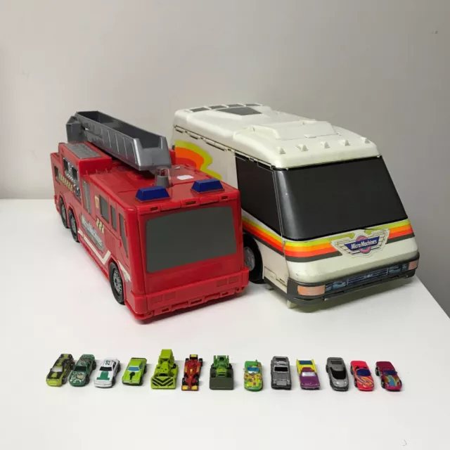 Micro Machines Super Van City Play Set 25 Cars