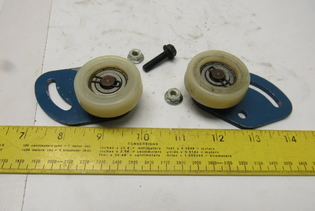 Demag 839 130 44 EU 11DK Carriage Stub Support Roller 58-143mm Lot Of 2