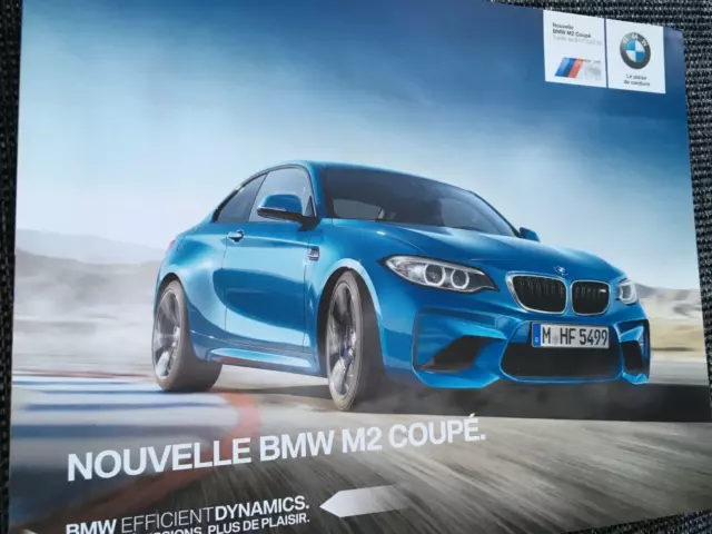 Catalogue / Brochure BMW M2 COUPE TARIFS de 2015 --