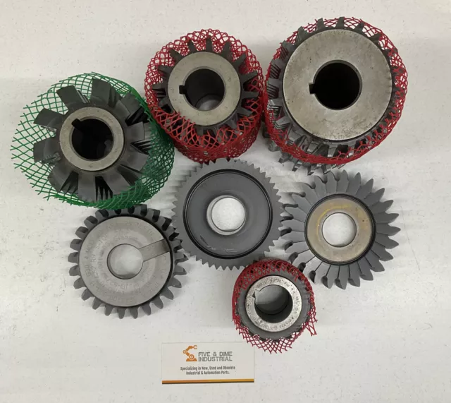 Lot of (7) Gear Cutting / Hobs - Actual Item Pictured  (OV110)
