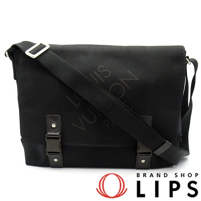 Louis Vuitton Roux Damierjean Mens Shoulder Bag Noir Discontinued Product  12a03