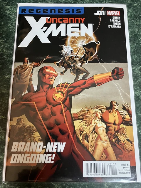 Uncanny X-Men #1 (2011) Gillen -Pacheco - Newsstand Variant Marvel Comics VF-NM