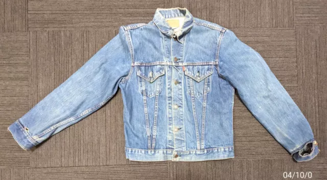 Vintage Levis Big E Denim Jeans Jacket