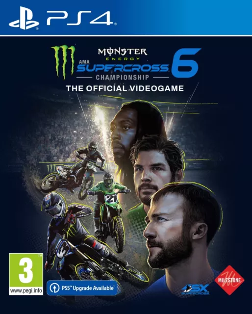 Monster Energy Supercross 6 - The Official Videogame PS4 In (Sony Playstation 4)