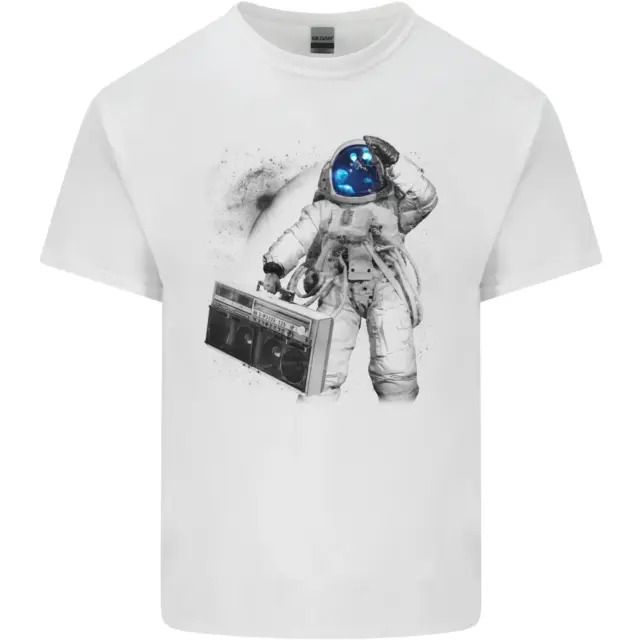 T-shirt bambini Space Ghetto Blaster Astronaut musica bambini