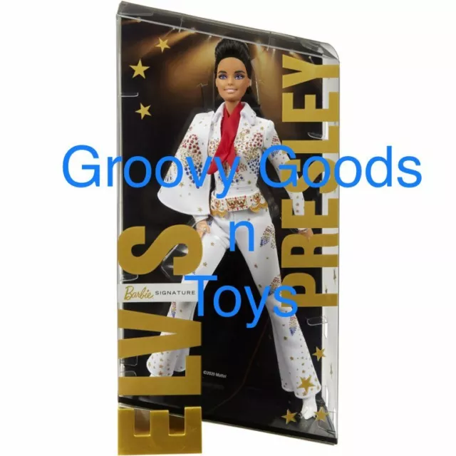 Barbie Signature Doll Elvis Presley GTJ95 Eagle Costume New