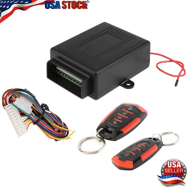 Car Remote Central Door Locking Kit Auto Keyless Entry Alarm System 402/T111
