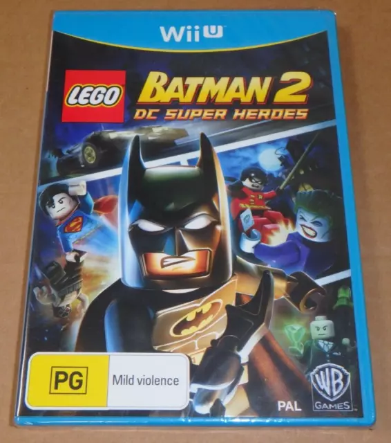 BRAND NEW SEALED Nintendo Wii U Game Lego Batman 2 DC Super