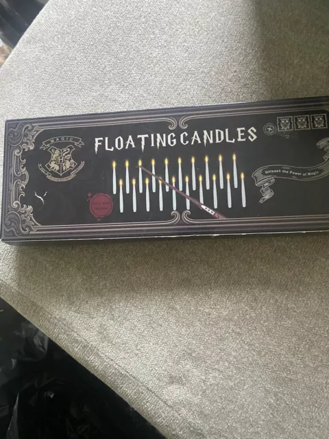 Magic Floating Candles with Magic Wand Remote, 20 Flameless Candles, 6.1"