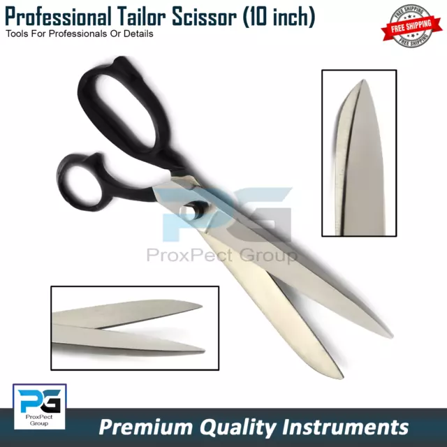 Professional Heavy Duty Stainless Steel Dressmaking Tailor Scissors 8 & 10