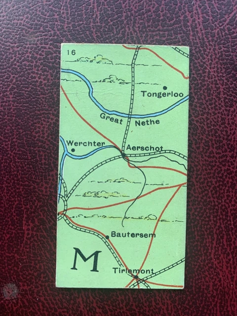 EDWARDS RINGER AND Bigg War Maps Of The Western Front No 16 £10.77 ...