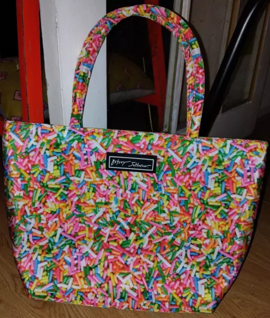 BETSEY JOHNSON INSULATED Rainbow Sprinkles Hundreds Thousands