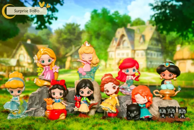 Figura Confirmada GOLDLOK Disney Princess Fairy Tale Town Series Caja Ciega ¡LO ÚLTIMO!