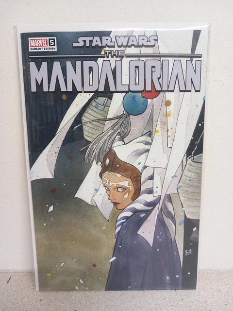 Star Wars The Mandalorian S2 #1 Peach Momoko SDCC 2023 Trade Variant