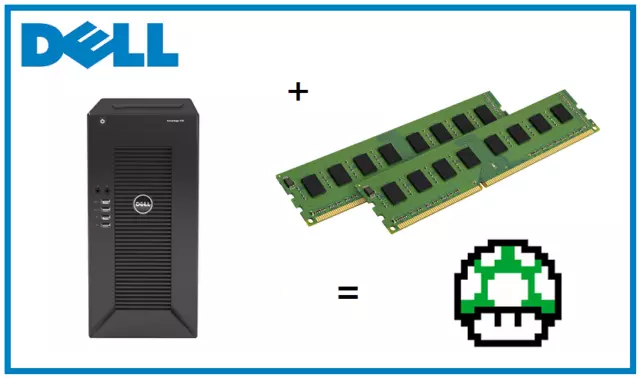 16GB -2x8GB DDR3 ECC Memory Ram Upgrade for Dell PowerEdge T20 Mini Server