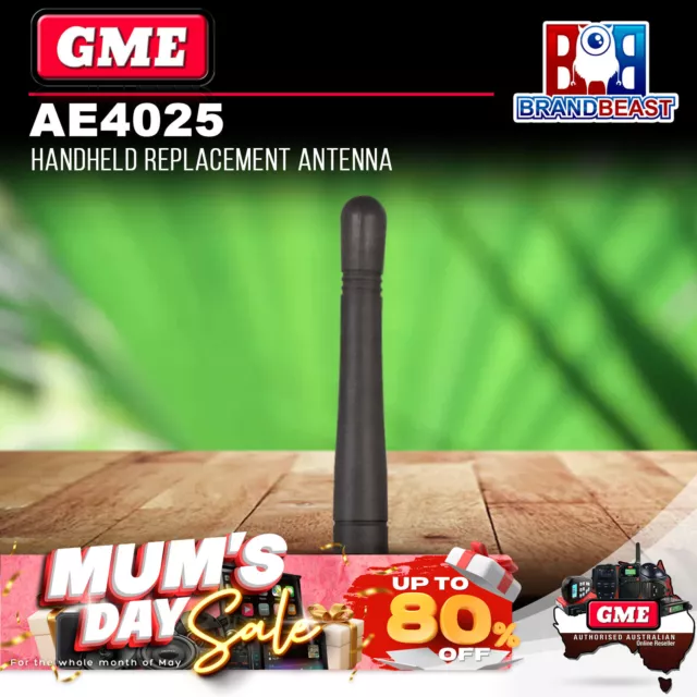 GME AE4025 Handheld Replacement Antenna Suits TX675